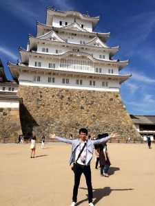 姫路城とトミー